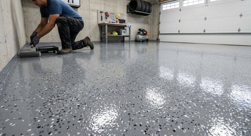 Epoxy Flooring Installation in Fairfax, VA