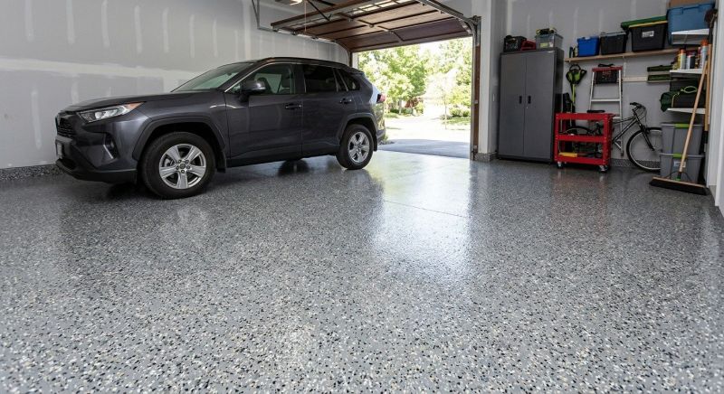 Epoxy Garage Flooring Installation in Columbia, SC