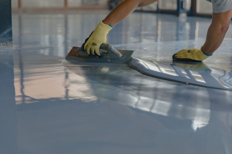 Epoxy Garage Flooring Installation in Greensboro, NC