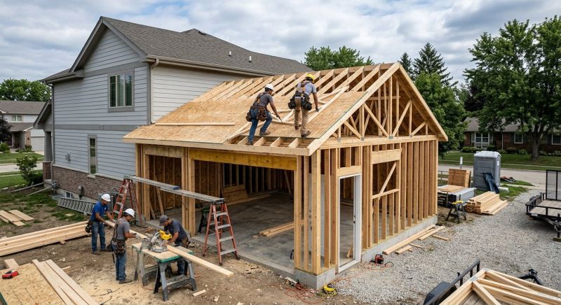 Garage Construction in South Houston, TX