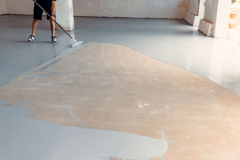 Garage Floor Epoxy Installation in Loudoun County, VA