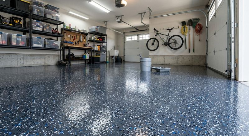 Garage Floor Epoxy Installation in Charlotte, NC