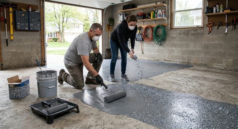 Garage Floor Resurfacing in Frederick, MD