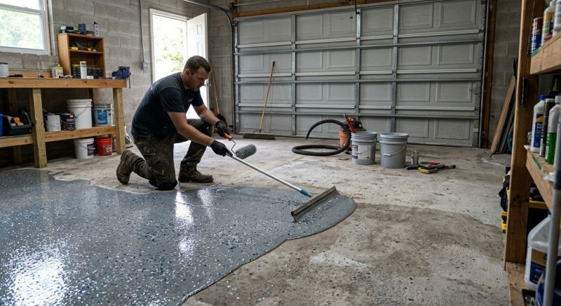 Garage Floor Resurfacing in Frederick, MD