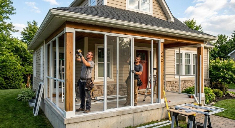 Lanai Installation in Arvada, CO