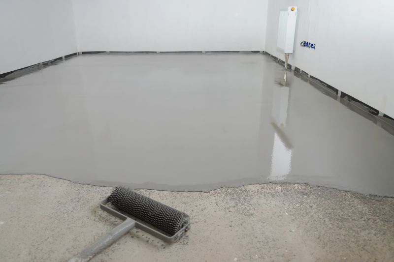 Speckled Garage Floor Painting in Columbia, SC