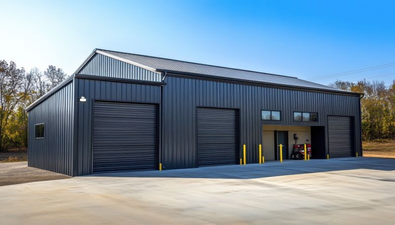 Warehouse Garage Construction in Conroe, TX