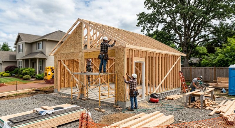 Attached Garage Construction in North Charleston, SC