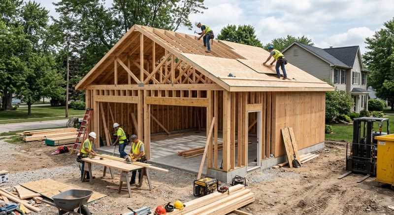 Garage Construction in North Charleston, SC