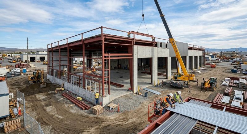 Industrial Garage Construction in Summerville, SC