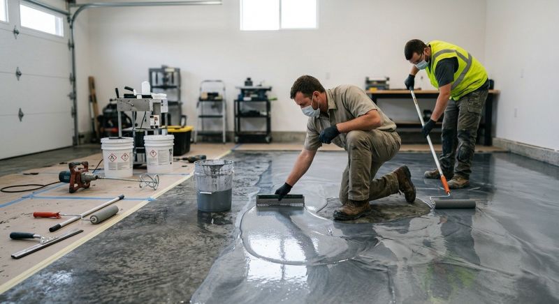 Metallic Epoxy Service in Annapolis, MD