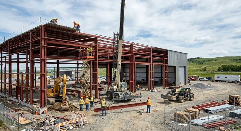 Warehouse Garage Construction in Mount Pleasant, SC